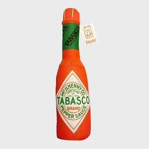 Tabasco Hot Sauce Plushie Plush Toy Red Stuffed Animal Gag Gift Funny Kids